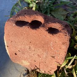 Fossil Like Finger Prints In 100 Year Old Brick 