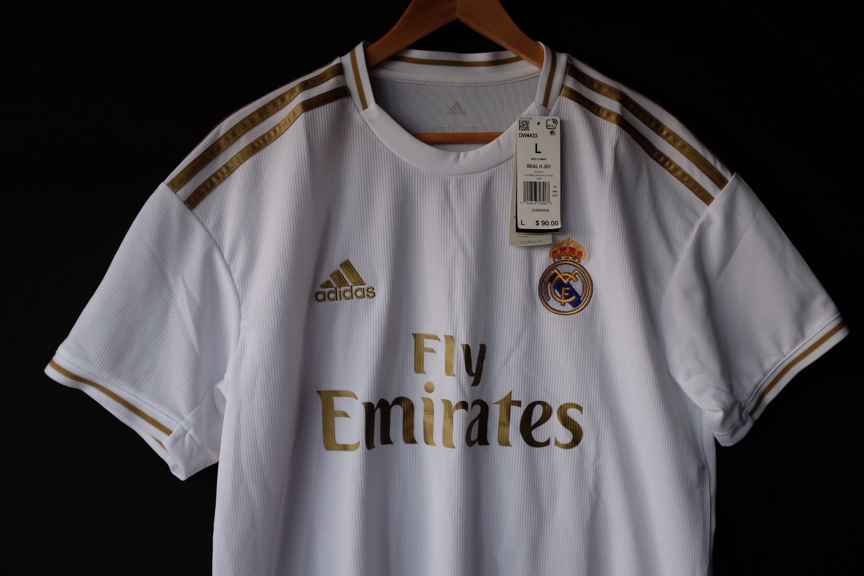Real Madrid C.F. Home Jersey (Large)