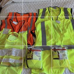 Safety Vest Bundle See Description 