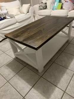 Farmhouse coffee table