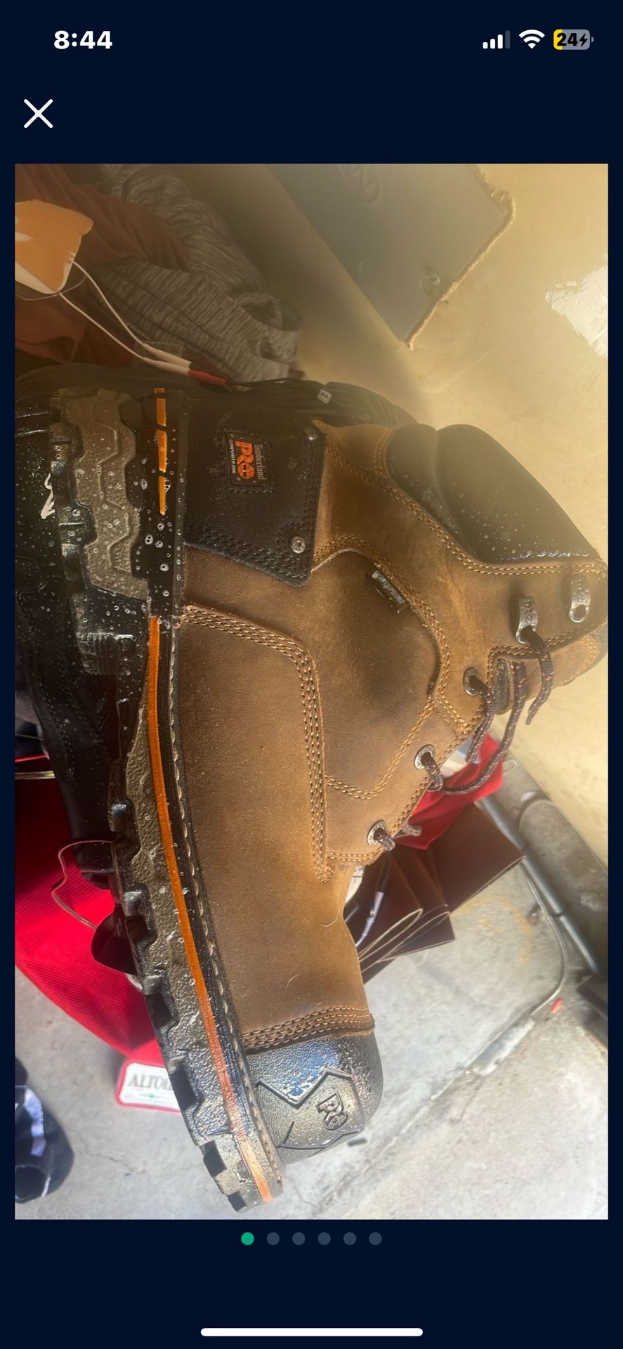 Timberland pro anti-fatigue size 14