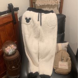 Disney Mickey Mouse Womens Fleece Pajama Pants 2XL