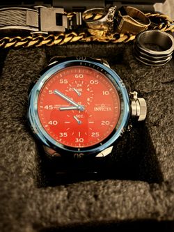 Blue Red Mem Watch Invicta