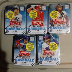 2021 Topps Baseball Series 1 Tins