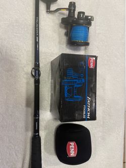 NEW PENN Fathom 30LD2 Two Speed conventional reel & NEW Shimano Talavera BW rod