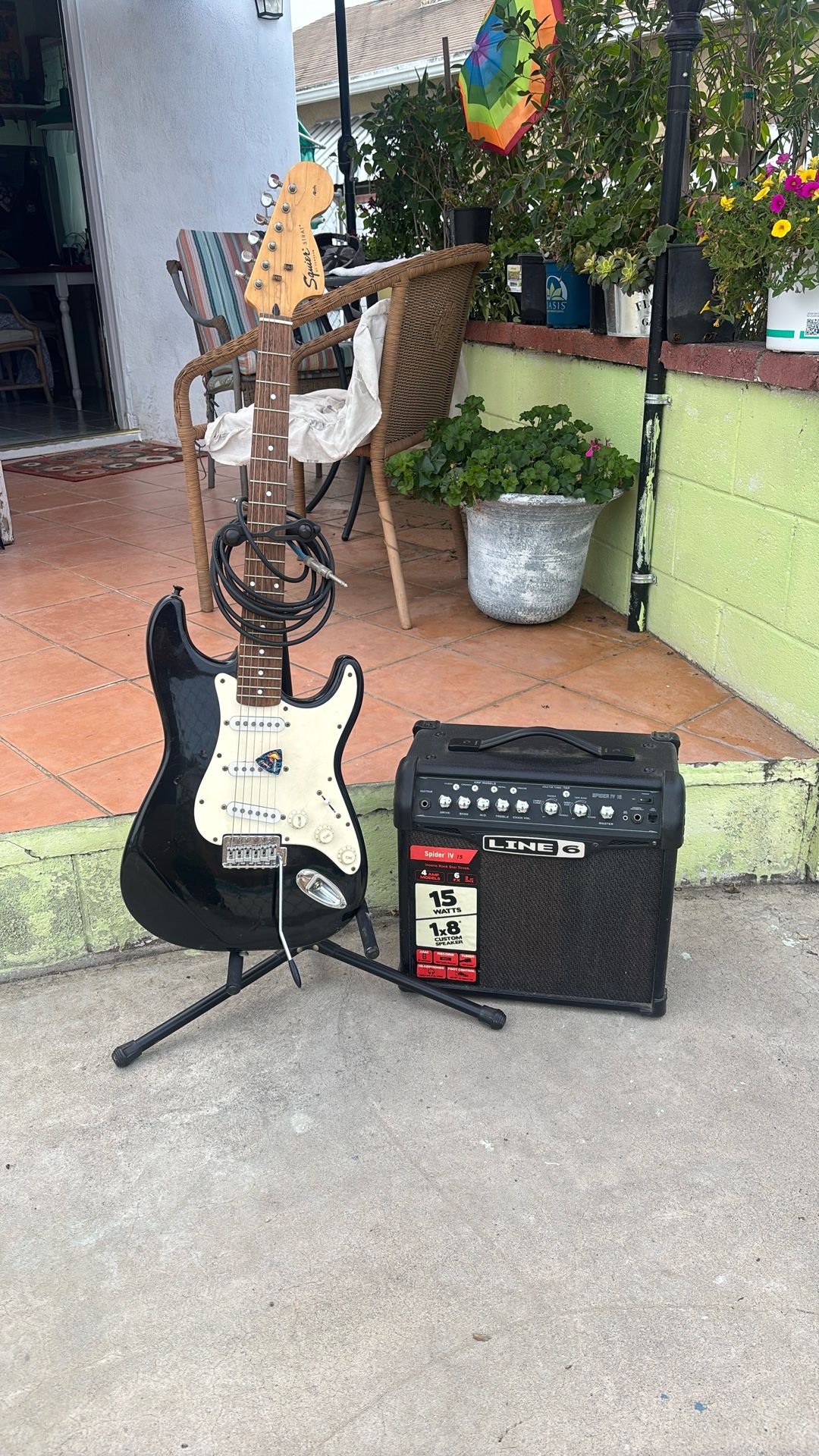 Fender Guitar & Amp For Sale $300
