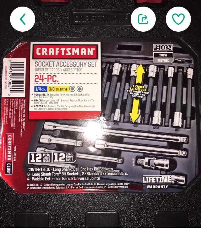 Craftsman Accessory Kit