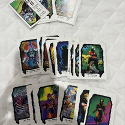 Marvel Comic Cards - X-men, Jim Lee, Todd McFarlane, Marvel Universe