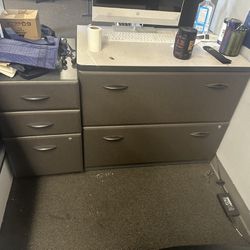 Office Desk file cabinet