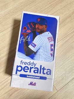 New York Mets Freddy Peralta bobblehead