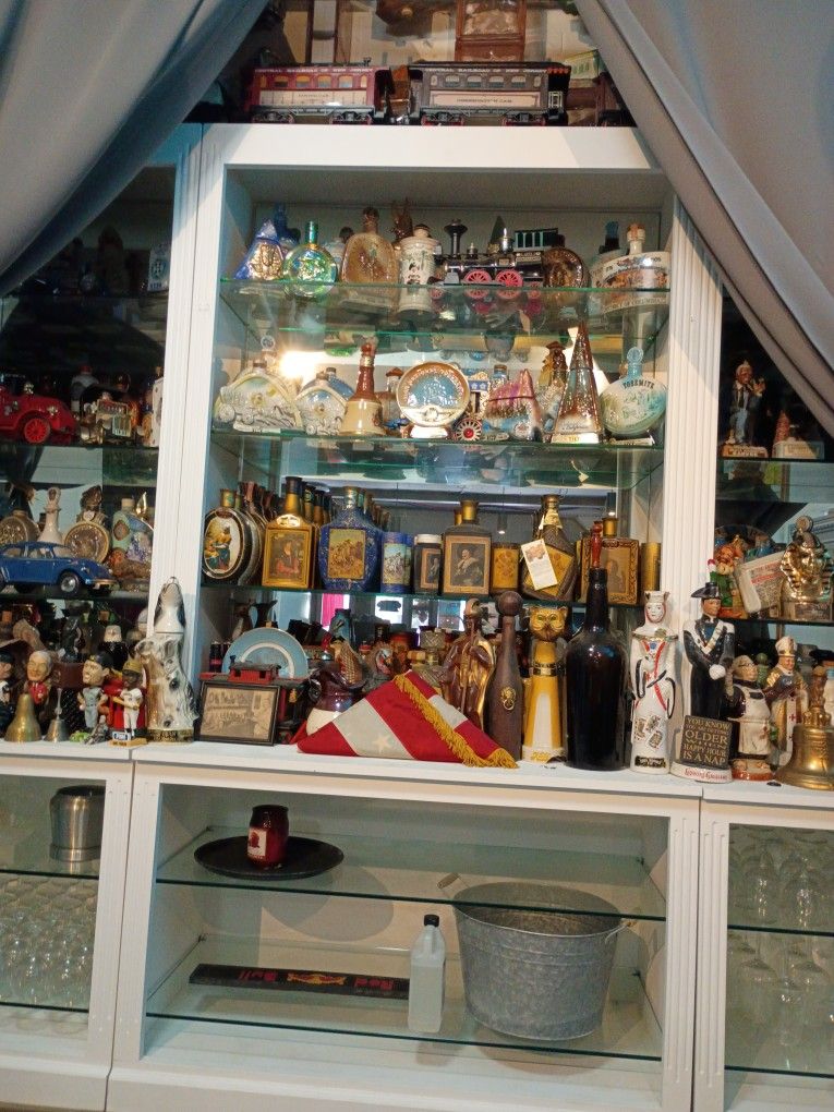 Antique Liquor Bottle Collection