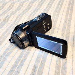 Vmotal Video Camera 2.7K 42MP Camcorder 180° Rotation 2.75” Screen