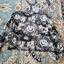 Justice Girls sweater Pajamas Top Shirt Medium 10