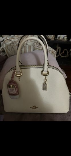 Coach White Purse