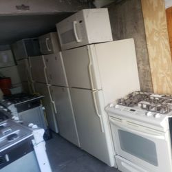 STove  fridge microwave  beige side 30 ,,$499,,warranty