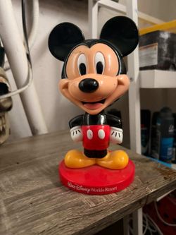 2002 plastic Mickey Mouse bobblehead