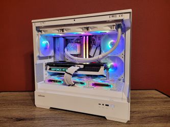 White RTX 3080 Gaming PC (Ryzen 5 7600X | 32GB RAM | 1TB SSD | WiFi 6 + BT)