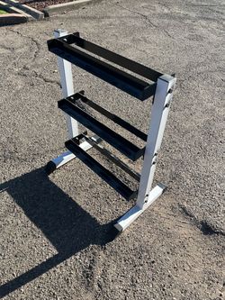 3-Tier Dumbbell Weight Rack