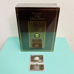 Return of the Obra Dinn Collector’s Edition (PS4, 2021) w/ LRG Trading Card