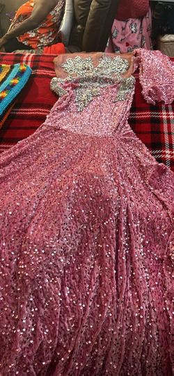 Stunning designer prom dress
