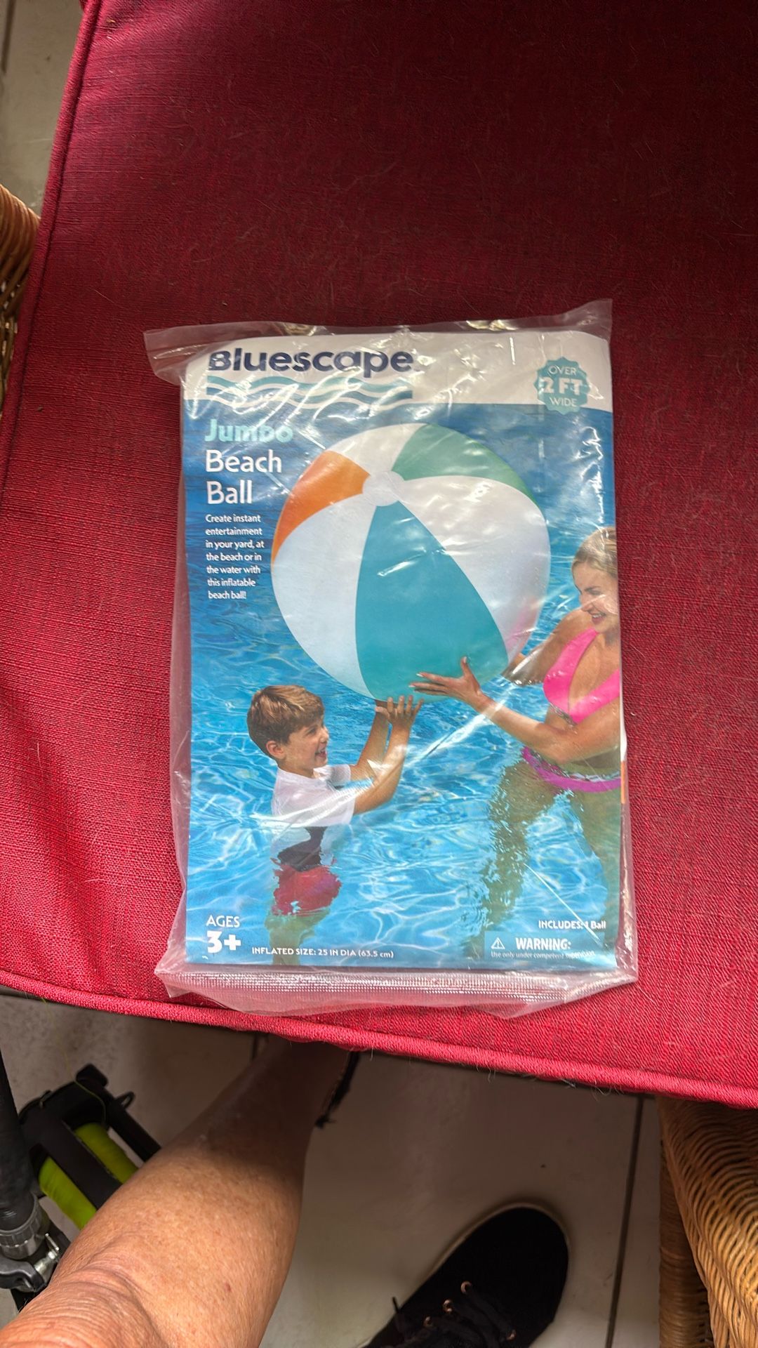 Beach/Pool Jumbo Beach Ball two Of Them Three Dollars Each