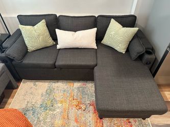 Sleeper Sectional Sofa w/ Storage – Excellent Condition – $399 OBO