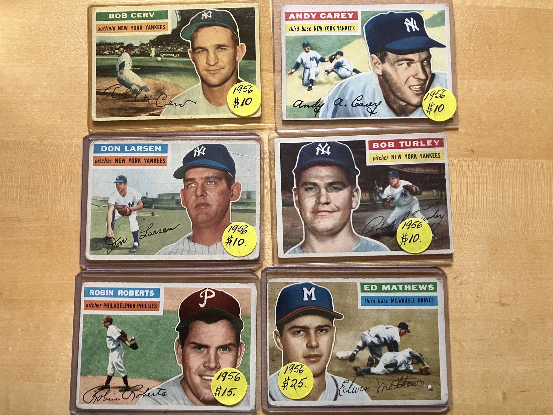 🔥 (104) 1956 TOPPS BASEBALL CARDS 🔥
