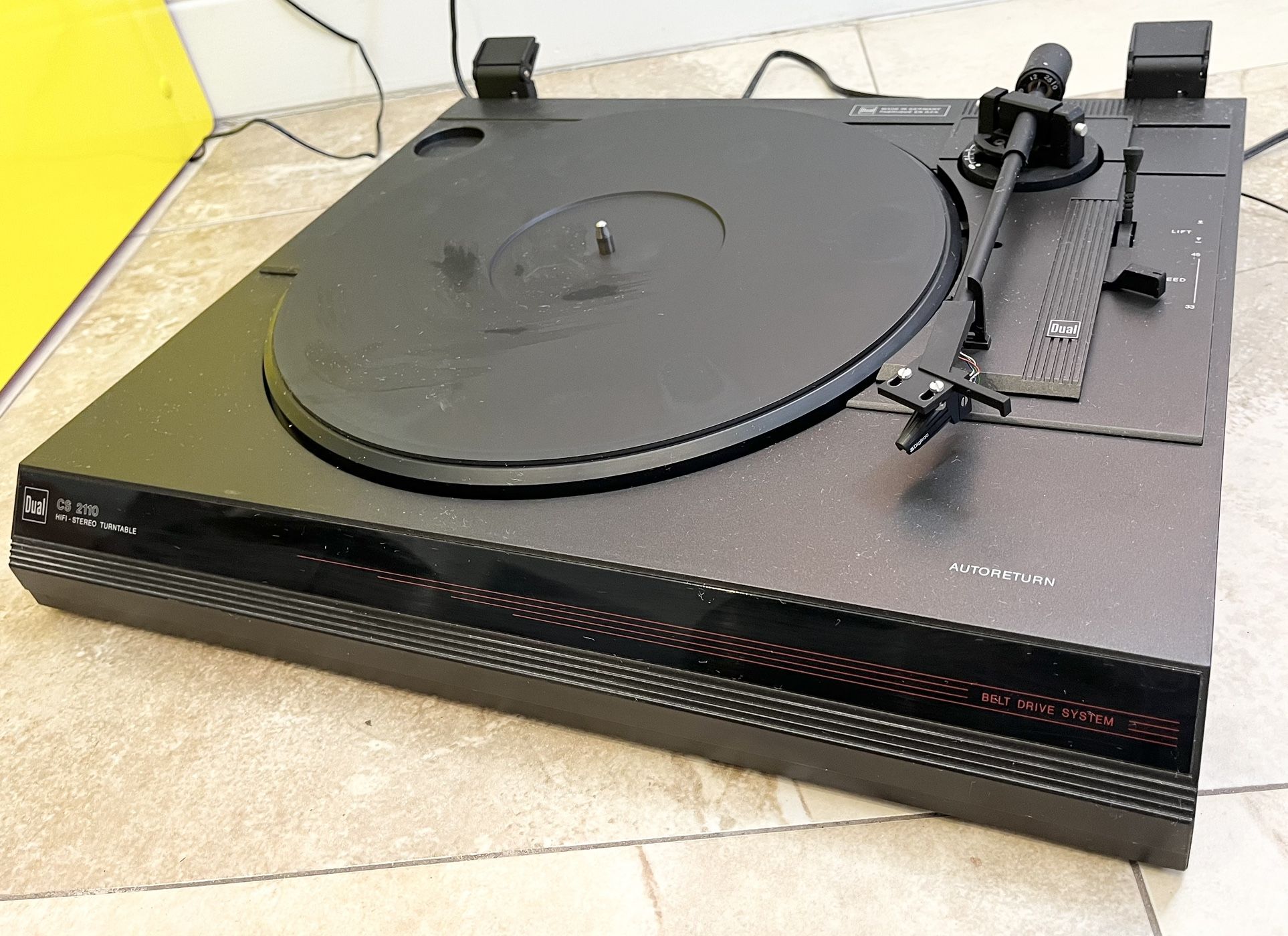 1980’s DUAL Semi-Automatic Audiophile Turntable