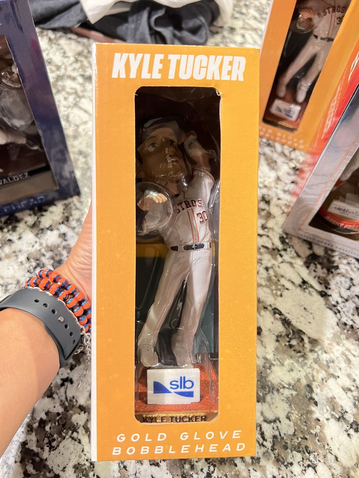 Astros Bobbleheads and Rings