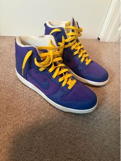 Purple lakers dunk highs