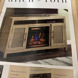 Tv Stand Fireplace Never Open 