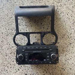JEEP WRANGLER RADIO AND COVER 2016