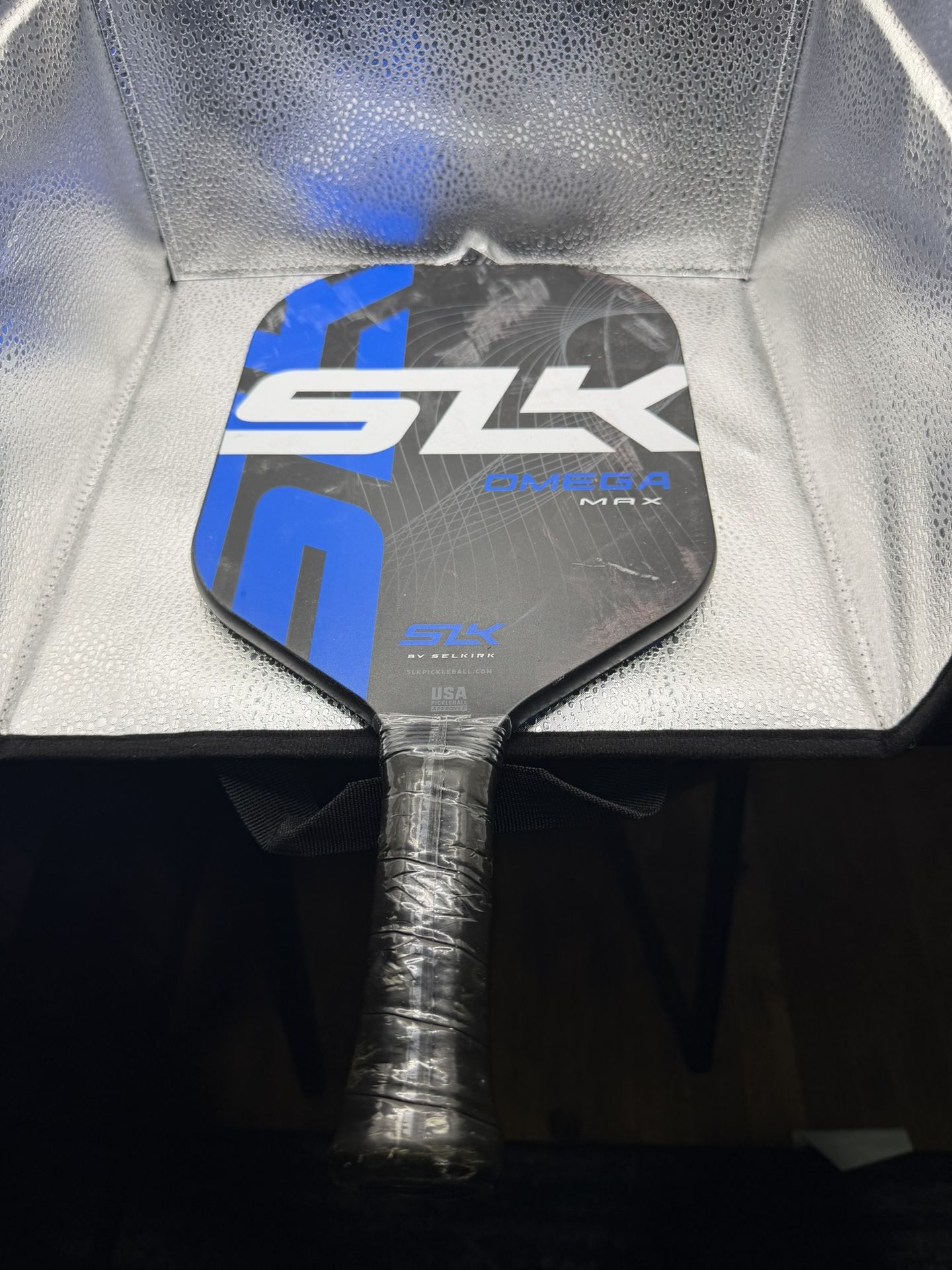 Selkirk Sport SLK Omega Pickleball Paddle Designed in The USA | Edgeless Carbon Fiber Pickleball Paddle | USAPA Approved