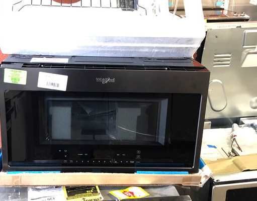 Brand New Whirlpool Over The Range Microwave (Model:WMH78019HV) V3I 7