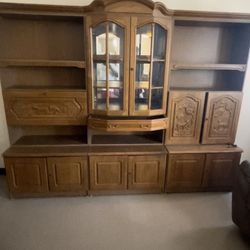 China Cabinet And Oak Table With Chairs Best Offers 