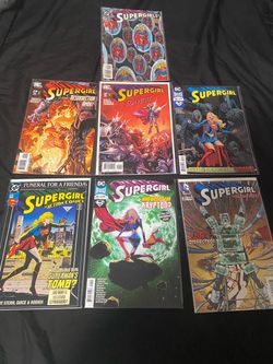 Supergirl comic books sets