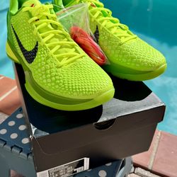 Nike Kobe VI 8 Proto Grinch size 12 gk 3.0