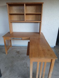 Desk Computer Desk Oak