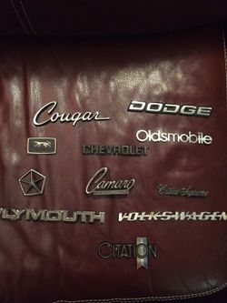 VINTAGE CAR EMBLEMS