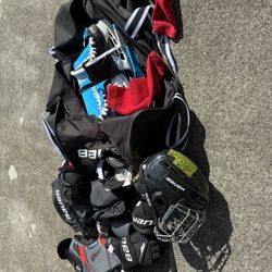 Kids Set Of Hockey Gear