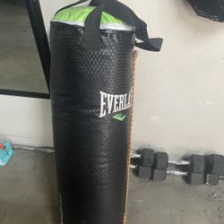 Punching Bag And Stand (Everlast) Sports Equipment 