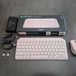 
Logitech- MX Keys Mini Wireless Keyboard + MX Anywhere 3 Wireless Mouse