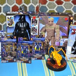 Marvel And Star Wars Action Figures