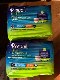 Adult Daily Underwear (Senior Diapers) 2 Packs