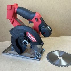Milwaukee 2782-20 M18 FUEL 18V Lithium-Ion Brushless Cordless Metal Cutting 5-3/8 in. Circular Saw (Tool-Only) w/ Metal Saw Blade