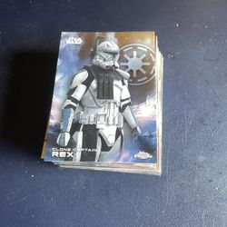 Star Wars Tops Chrome Cards