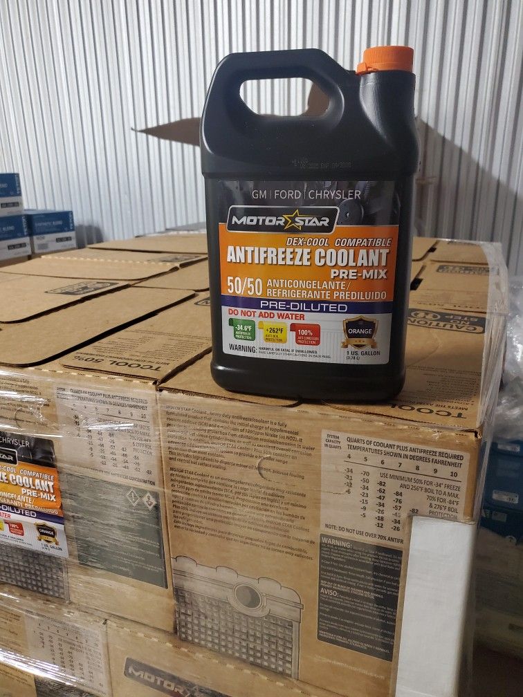 Special Price Antifreeze Coolant Case 6GAL Orange Dexcool