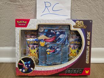 Pokemon 30th Celebration Greninja ex Box