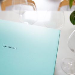 New Tiffany’s Pinot Noir Crystal Wine Glasses