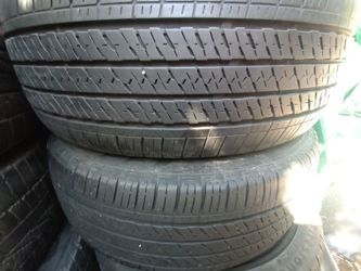 Two Briidgestone Ecopia H/L422 Plus Tires